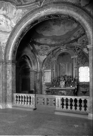 La chiesa alla fine del XIX secolo